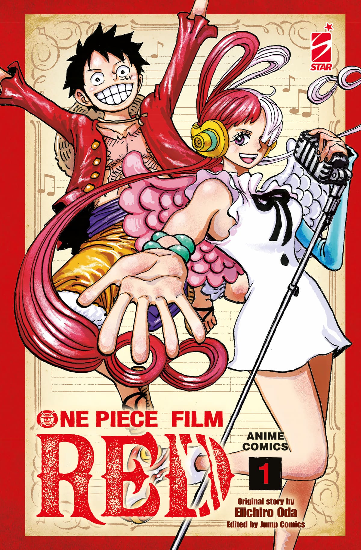 ONE PIECE FILM: RED. ANIME COMICS. VOL. 1