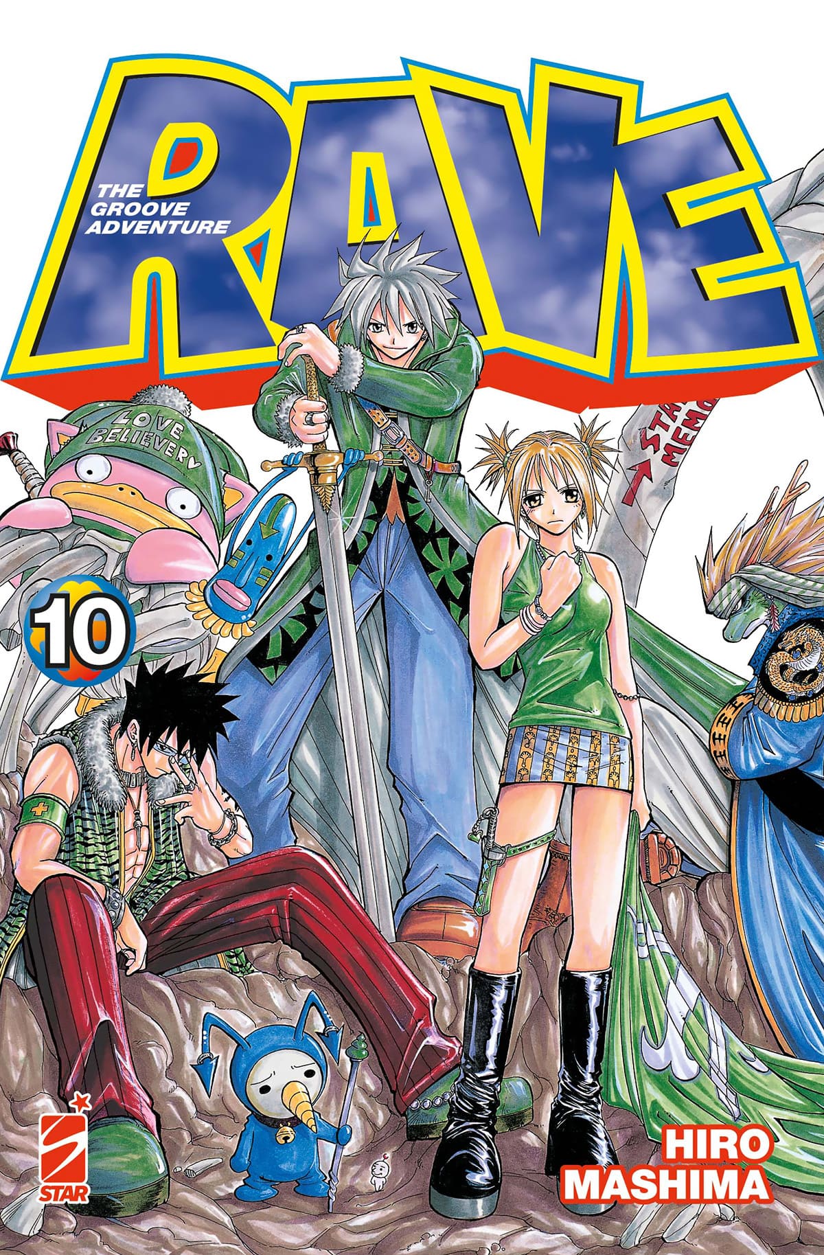 RAVE THE GROOVE ADVENTURE NEW EDITION 10 (DI 35)