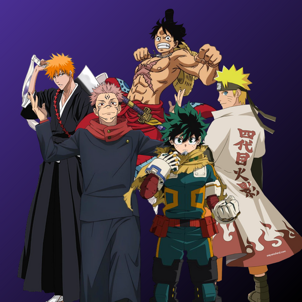 SHONEN STARTER PACK - PRIMI 2 VOLUMI DI BLEACH, JJK, MHA, NARUTO E ONE PIECE!